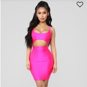 Pink Fashion Nova Kim K dress